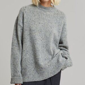 Frankie Shop Abel Sweater Grey